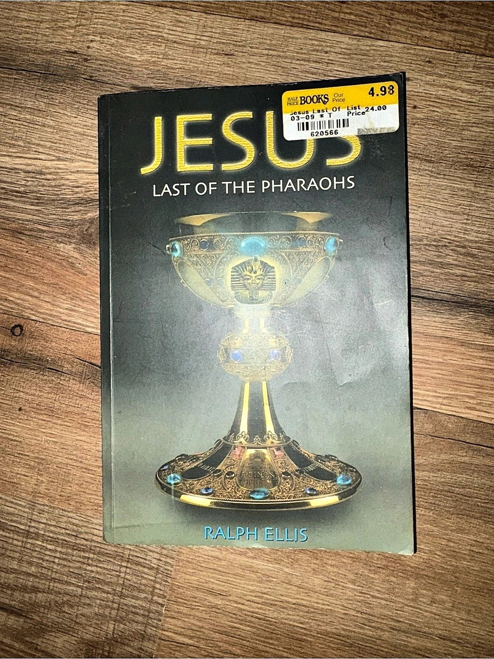 Jesus: Last of the Pharaohs Illustrated Book Black & Gold